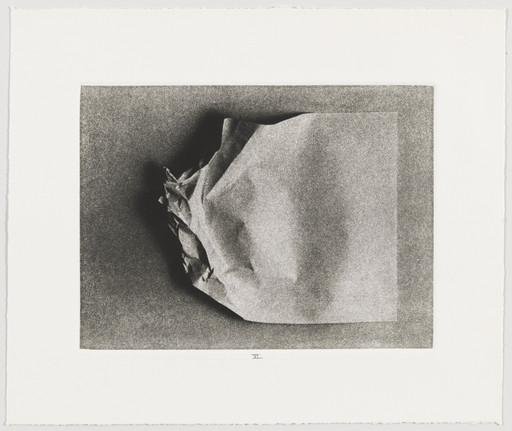 Liliana Porter. Plate VI from Wrinkle. 1968