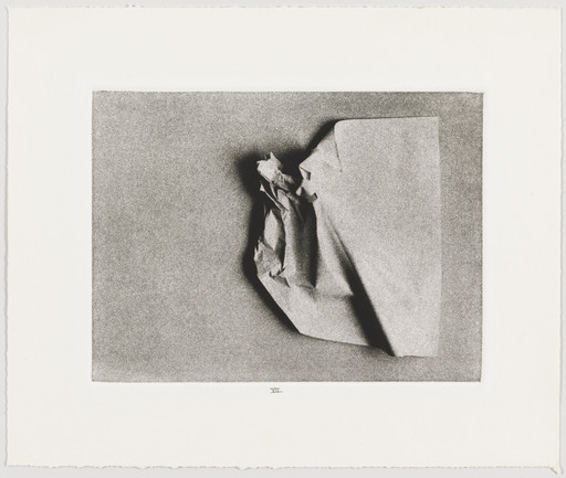 Liliana Porter. Plate VII from Wrinkle. 1968