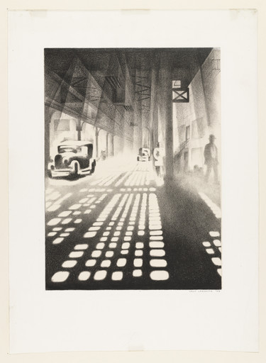 Louis Lozowick. Checkerboard. 1927-28, dated 1926