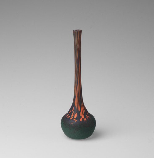 Daum Frères, Nancy, France. Bud Vase. c. 1910