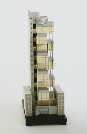 George Howe, William Lescaze. The Museum of Modern Art, New York (Scheme 4, First Variation). 1930