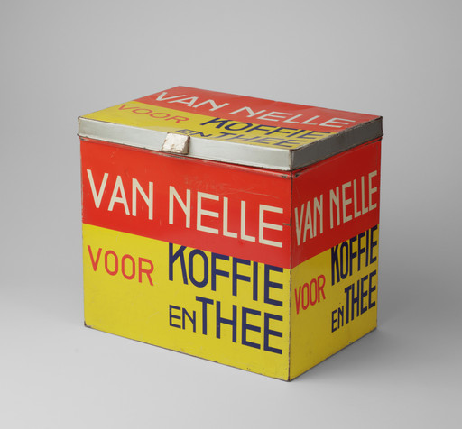 Jacob Jongert. Coffee and Tea Box for the Dutch company Van Nelle. 1928–1930