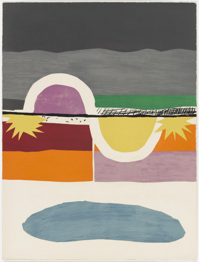 Le Corbusier (Charles-Édouard Jeanneret). Plate (page 17) from Le Poème de l'angle droit (The Poem of the Right Angle). 1947–53, published 1955