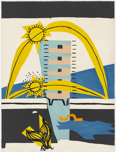 Le Corbusier (Charles-Édouard Jeanneret). Plate (page 69) from Le Poème de l'angle droit (The Poem of the Right Angle). 1947–53, published 1955