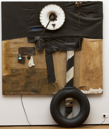 Robert Rauschenberg. First Landing Jump. 1961