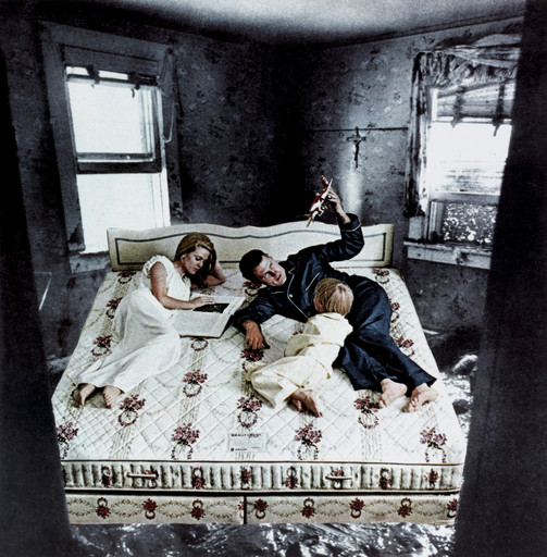 Martha Rosler. Beauty Rest from the series House Beautiful: Bringing the War Home. c. 1967-72