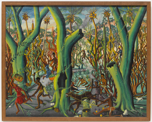 Wilson Bigaud. Murder in the Jungle. 1950