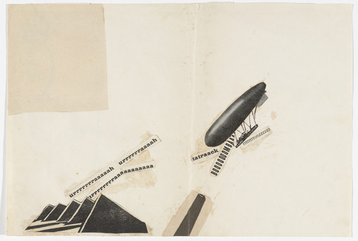 Filippo Tommaso Marinetti. The Dirigible. 1915