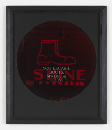 Carrie Mae Weems. You Became Boots, Spades & Coons. 1995-96