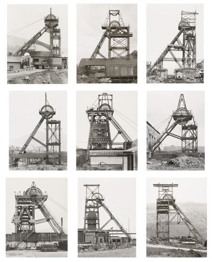 Bernd Becher, Hilla Becher. Winding Towers. 1966-97