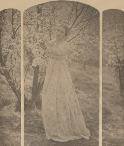 Clarence H. White. Spring—A Triptych. 1898