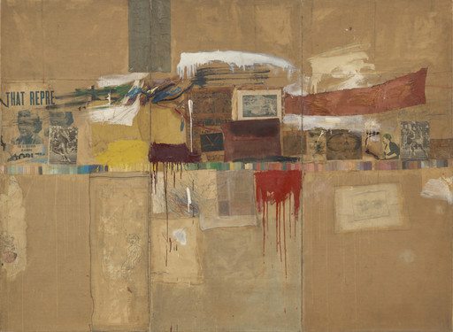 Robert Rauschenberg. Rebus. 1955