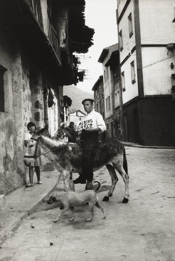Alberto Greco. Alberto Greco in Piedralaves. 1963