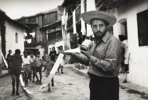 Alberto Greco. Alberto Greco in Piedralaves. 1963