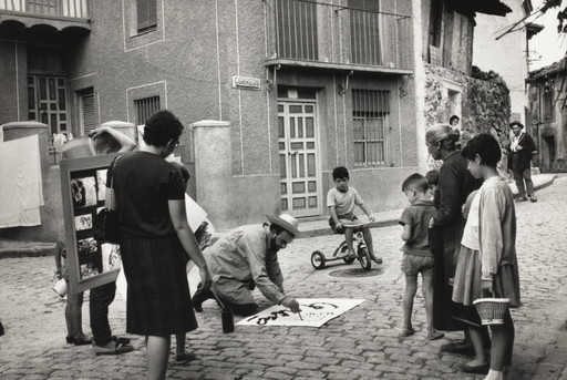 Alberto Greco. Alberto Greco in Piedralaves. 1963