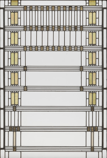 Frank Lloyd Wright. Darwin D. Martin House, Buffalo, NY, Window, 1904. 1903–1906