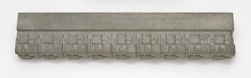 Frank Lloyd Wright. Dentil frieze from the Bogk House, Milwaukee, WI. 1916–1917
