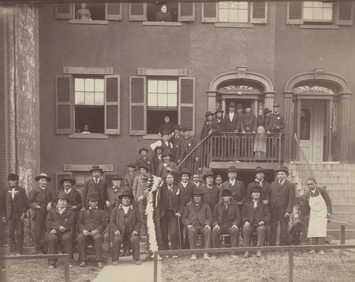 Charles M. Bell. Indian Delegation, Washington, D.C.. 1880