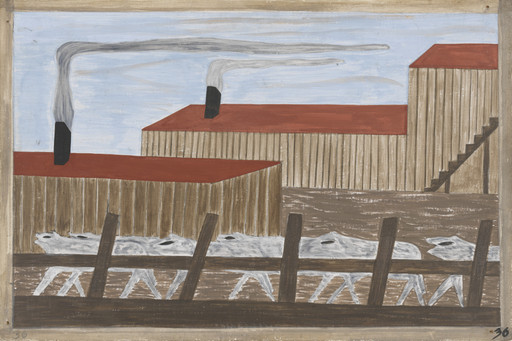 Jacob Lawrence. They arrived in great numbers into Chicago, the gateway of the West. 1940-41