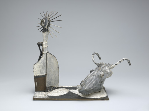 Pablo Picasso. Goat Skull and Bottle. Vallauris, 1951 (cast 1954)