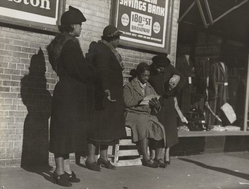 Robert H. McNeill. Untitled from the series The Bronx Slave Market. 1937