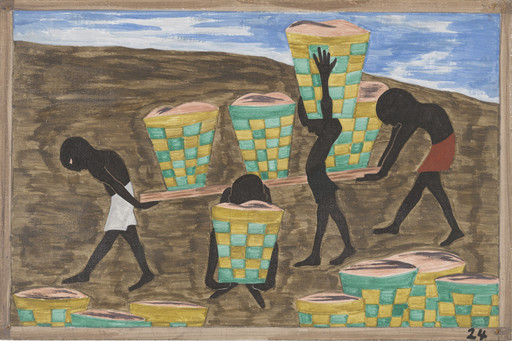 Jacob Lawrence. Child labor and a lack of education was one of the other reasons for people wishing to leave their homes. 1940-41
