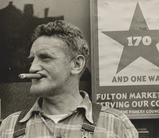 Gordon Parks. Fulton Fish Market Hooker, New York. 1943