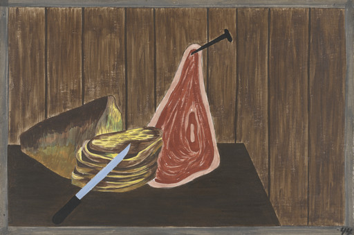 Jacob Lawrence. Living conditions were better in the North. 1940-41