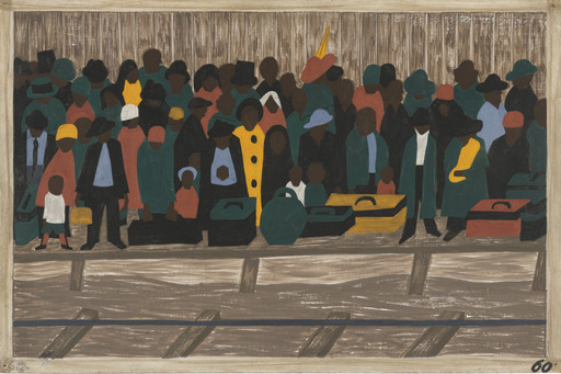 Jacob Lawrence. And the migrants kept coming. 1940-41