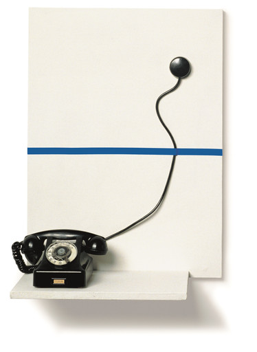 Edward Krasiński. Intervention with a Phone. 1972