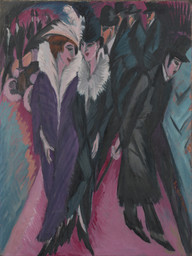 Ernst Ludwig Kirchner. Street, Berlin. 1913