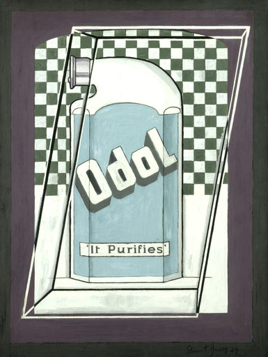 Stuart Davis. Odol. 1924