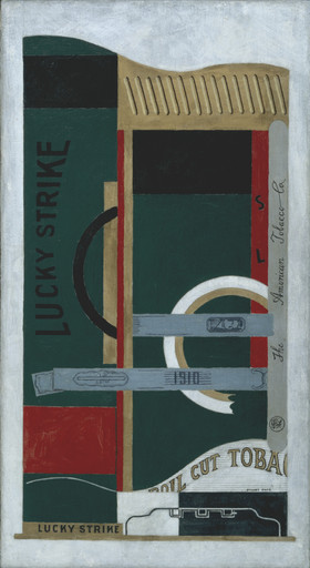 Stuart Davis. Lucky Strike. 1921
