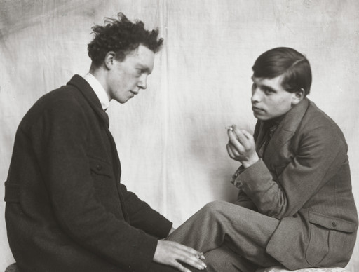 August Sander. Bohemians [Willi Bongard and Gottfried Brockmann]. 1922-25