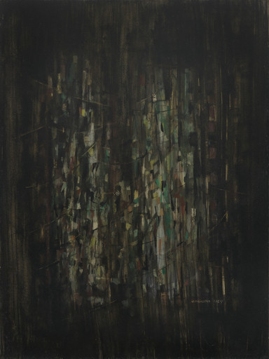Norman Lewis. City Night. 1949