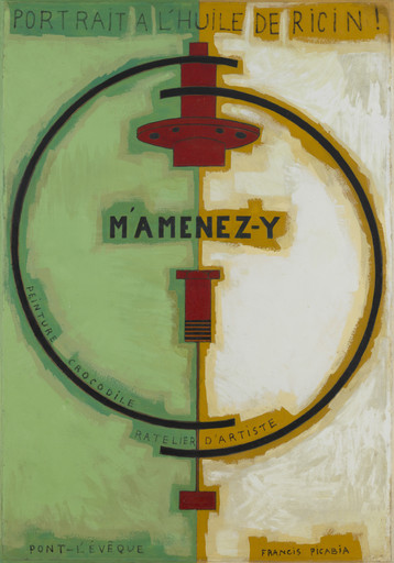 Francis Picabia. "M'Amenez-y". Paris, November 1919 - January 1920