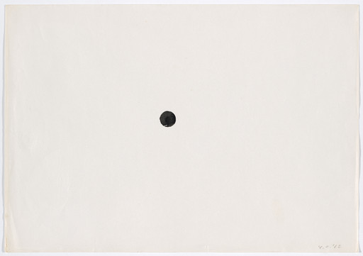 Yoko Ono. Painting to See the Sky. 1962