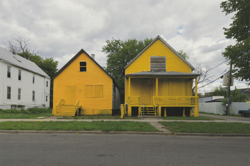 Amanda Williams. Currency Exchange, Safe Passage, from the Color(ed) Theory Suite. 2014-2016