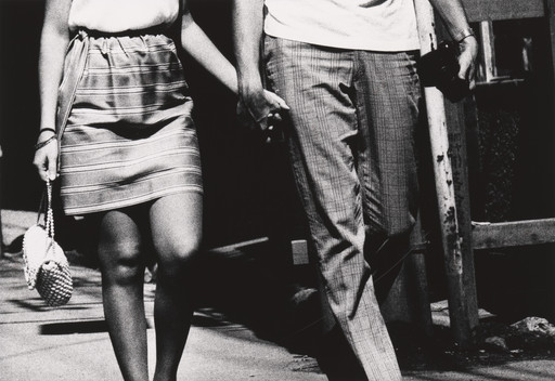 Daidō Moriyama (森山 大道). Man and Woman, Yokohama. 1969