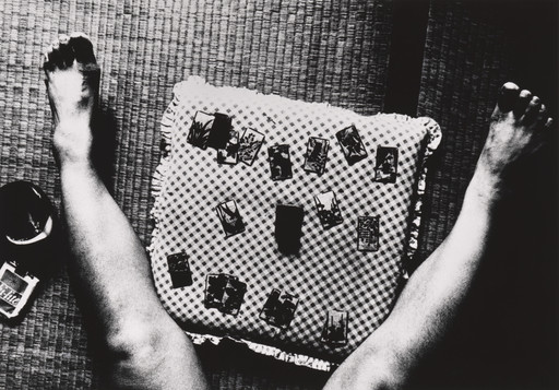 Daidō Moriyama (森山 大道). Gambling in the Dressing Room, Tokyo. 1966