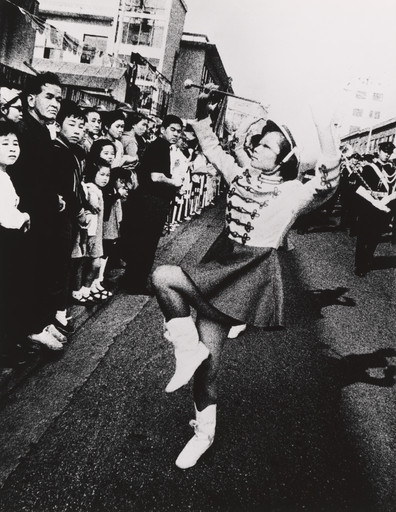 Daidō Moriyama (森山 大道). Majorette, Tokyo. 1967