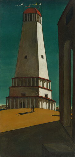 Giorgio de Chirico. The Nostalgia of the Infinite. Paris 1912-13? (dated on painting 1911)