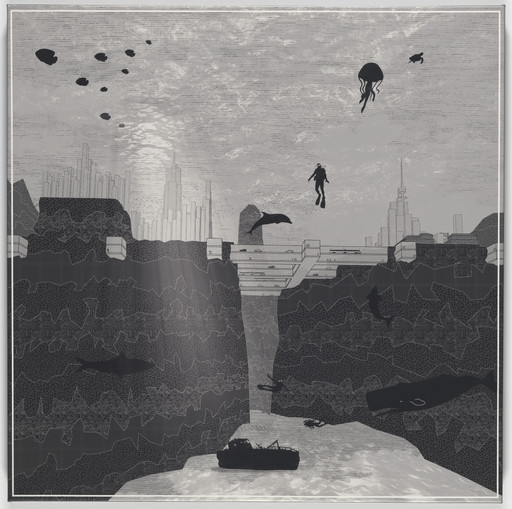 Rania Ghosn, El Hadi Jazairy. After Oil (Strait of Hormuz Grand Chessboard). 2016