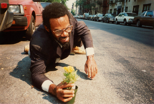 Pope.L. How Much is that Nigger in the Window a.k.a. Tompkins Square Crawl. 1991
