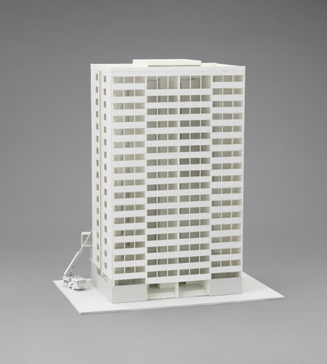 Frédéric Druot, Anne Lacaton, Jean Philippe Vassal. Tour Bois-le-Prêtre, Paris, France (Model before transformation). 2008