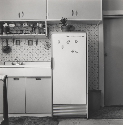 Joanne Leonard. Fridge with Magnets, Kitchen, Berkeley, CA. 1977