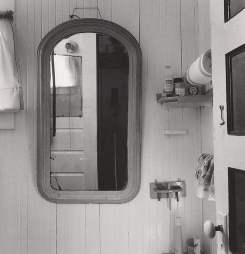 Joanne Leonard. Bathroom Mirror, Corean's Home, West Oakland, CA. c. 1963-72