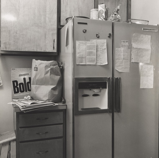 Joanne Leonard. Kitchen, Mrs. Page's Home, Berkeley, CA. 1977