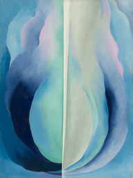 Georgia O'Keeffe. Abstraction Blue. 1927