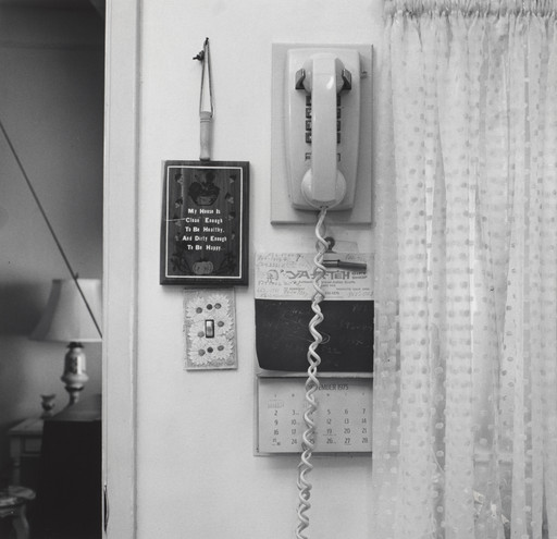 Joanne Leonard. Memo Center with Clean House Plaque, CA. 1975